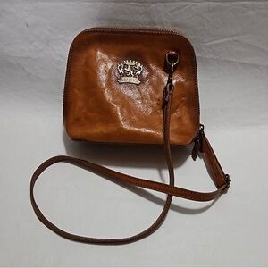 Pratenzi Firenze Volterra Handcrafted Leather Crossbody